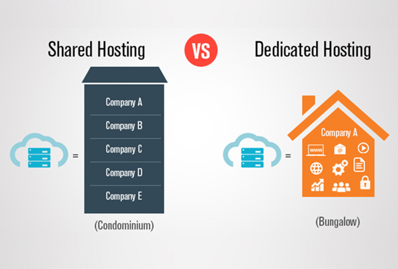 Shared Hosting Vs Dedicated Hosting