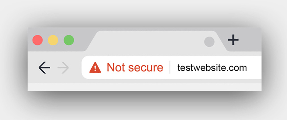 Google Not Secure Flag